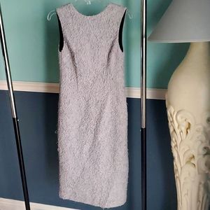 BCBG MaxAzria Textured Gray Dress, size 8